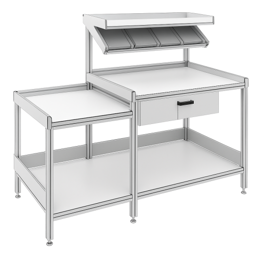 Muebles Modulares y Estaciones a medida (Alimentos y Bebidas)