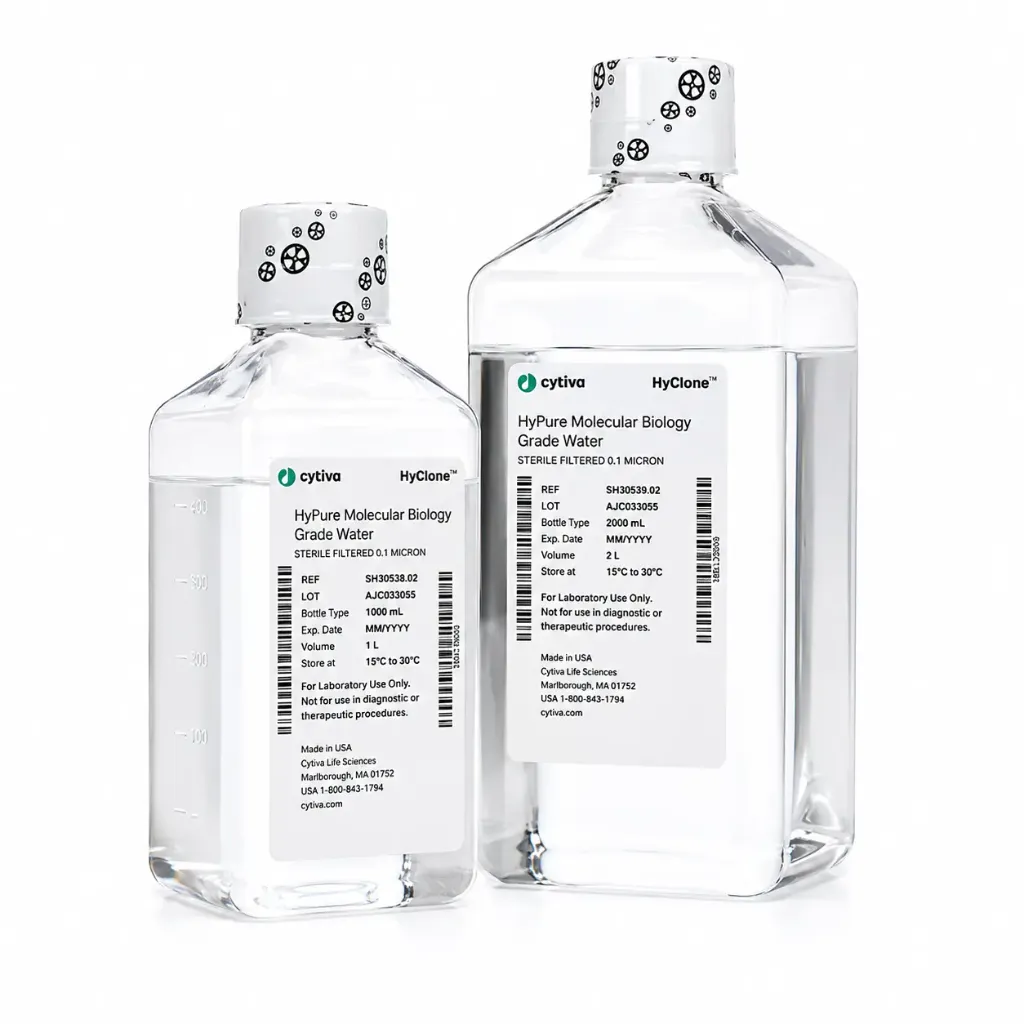 Agua grado biología molecular (Industrial)